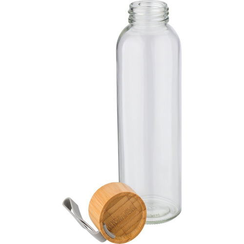 Szklana butelka 600 ml brązowy V4867-16 (6)