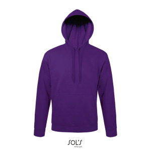 SNAKE sweter z kapturem Dark purple