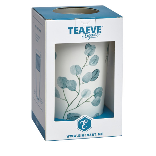 Kubek z zaparzaczem TeaEve 350ml Trees Eucalyptus 80045-E Niebieski EIG80045-E (1)