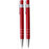Zestaw piśmienny, długopis i ołówek mechaniczny czerwony V1559-05  thumbnail