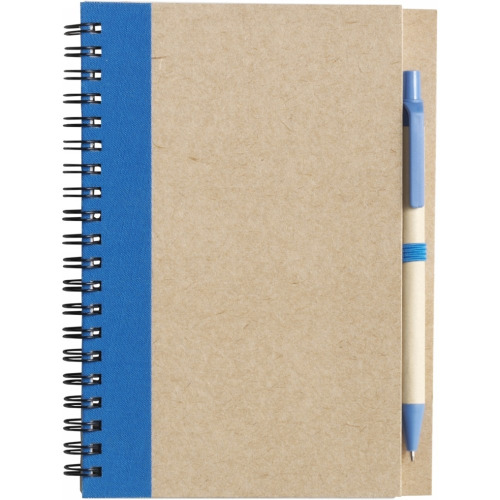 Notatnik ok. A5 z długopisem | Salvatore niebieski V2389-11 (13)