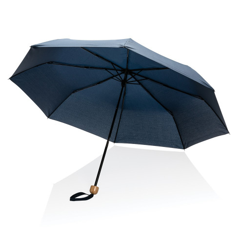 Mały bambusowy parasol 20.5" Impact AWARE™ rPET Niebieski P850.575 (3)