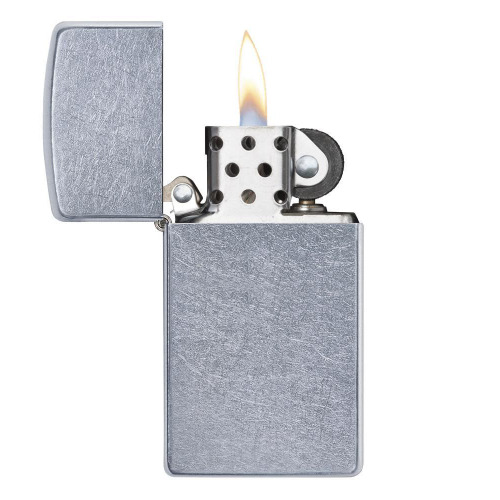 Zapalniczka Zippo Slim Street Chrome ZIP60001160 (1)