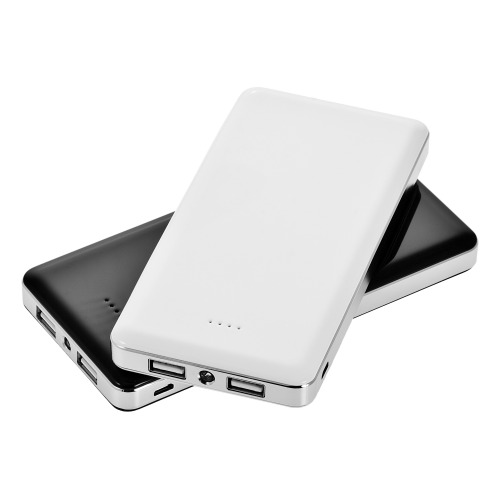 Power bank 12000 mAh z lampką | Sawyer Czarny V3384-03 (5)