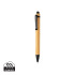 Bambusowy długopis czarny P610.321 (6) thumbnail