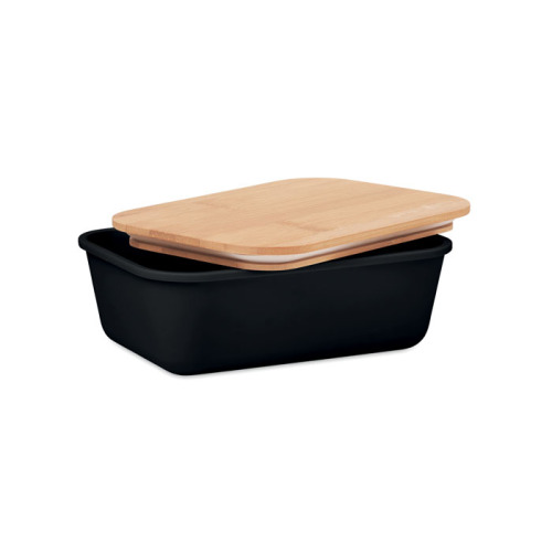 Lunchbox z bambusową pokrywką Czarny MO6240-03 (2)