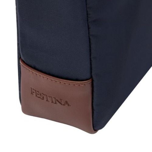 Torba reporterska Button Navy &amp; Brown Granatowy FTR426N (3)