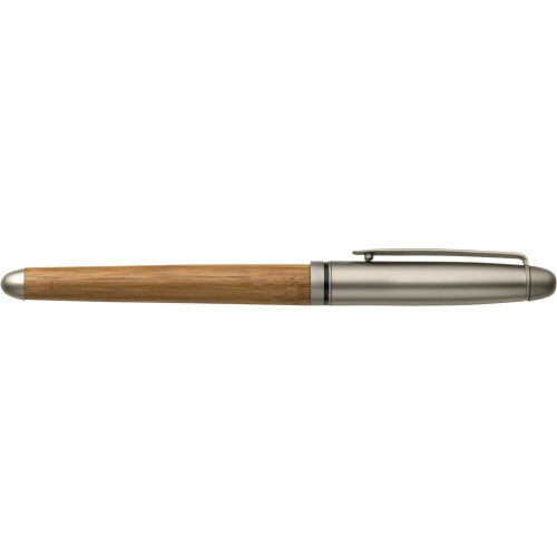 Zestaw piśmienniczy, długopis i pióro kulkowe drewno V1300-17 (8)