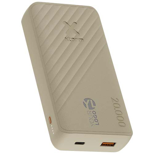 Xtorm XG220 Go2 powerbank 15 W 20 000 mAh z szybkim ładowaniem Sandstone 12441206 (1)