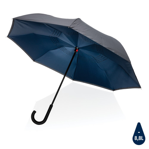 Parasol odwracalny 23" Impact AWARE™ rPET Granatowy P850.635 