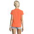 SPORTY Damski T-Shirt 140g Neonowy pomarańczowy S01159-NO-XS (1) thumbnail