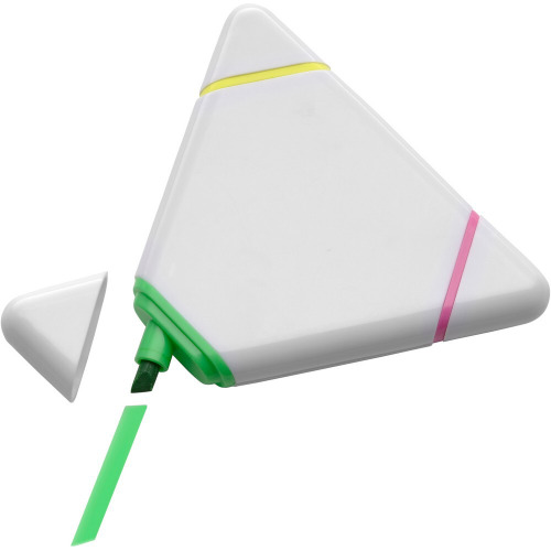 Zakreślacz "trójkąt" biały V1514-02 (7)