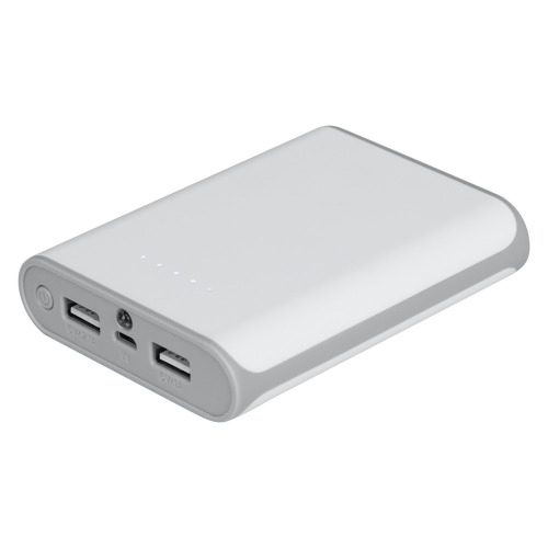 Power bank 8000 mAh | Lesley Biały V3780-02 