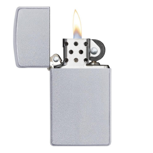 Zapalniczka Zippo Slim Satynowy chrom ZIP60001179 (2)