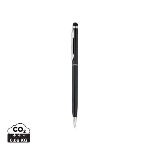 Cienki długopis, touch pen Czarny P610.621 (5)