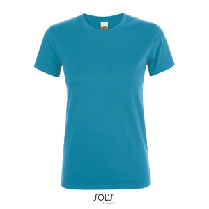 REGENT Damski T-Shirt 150g Aqua