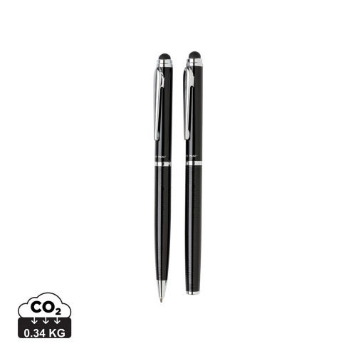 Zestaw piśmienniczy Swiss Peak, długopis i pióro kulkowe czarny P610.450 (6)