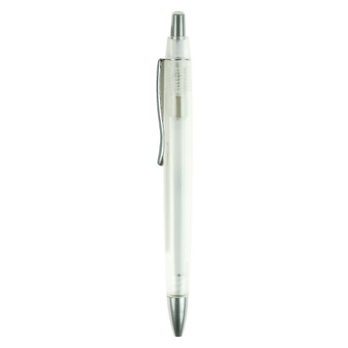 Notatnik ok. A6 z długopisem biały V2391-02 (5)