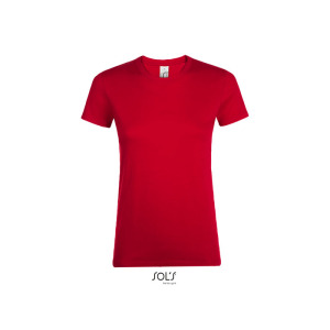 REGENT Damski T-Shirt 150g Czerwony