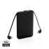 Power bank 5000 mAh, zintegrowany kabel 3 w 1 Czarny P322.081 (9) thumbnail