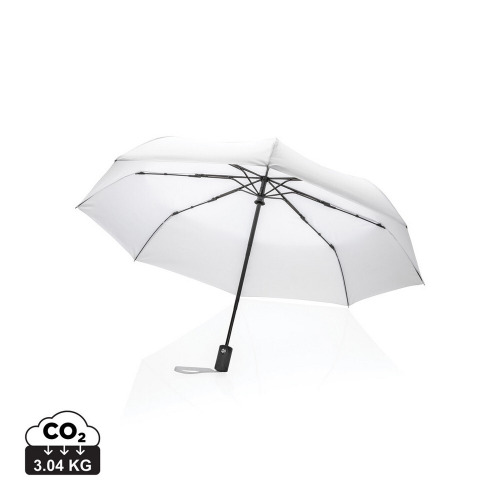 Parasol automatyczny 21" Impact AWARE™ rPET Biały P850.603 (10)