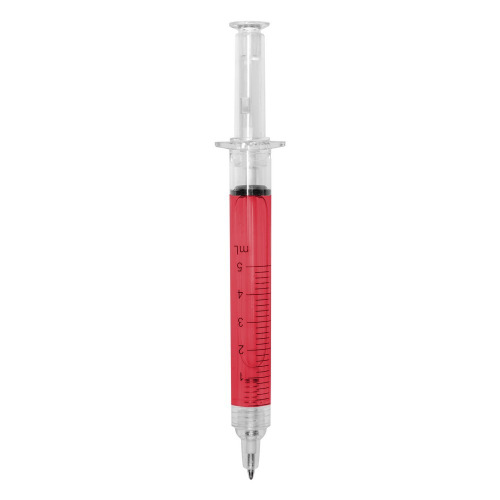 Długopis "strzykawka" | Christine czerwony V1524-05 (4)