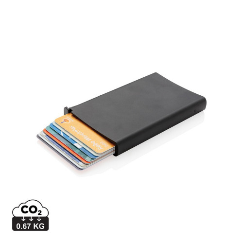 Etui na karty kredytowe, ochrona RFID Czarny P820.041 (9)