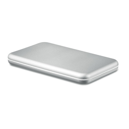 4000 mAH POWERBANK słoneczna Srebrny mat MO9075-16 (1)