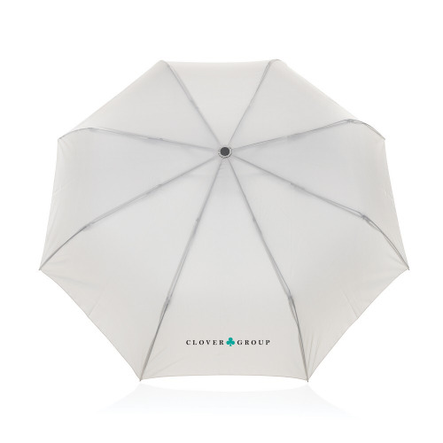 Mały parasol automatyczny 21" Kaycey AWARE™ RPET Beżowy P850.7019 (5)