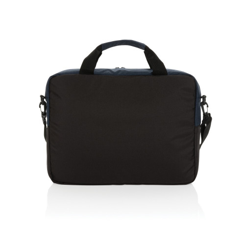 Torba na laptopa 15,6" AWARE™ Kazu, poliester z recyklingu niebieski P732.175 (2)