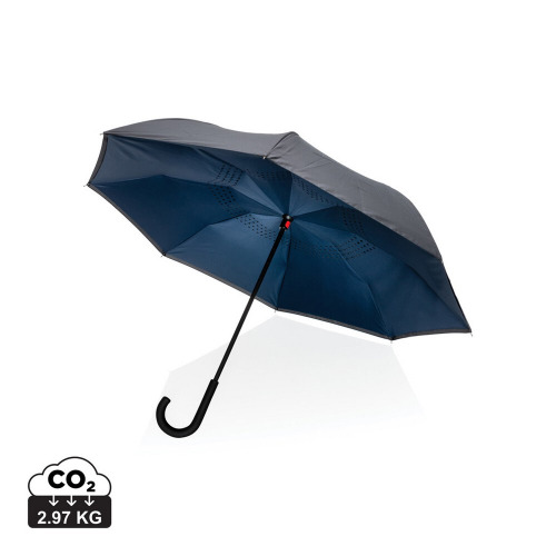 Parasol odwracalny 23" Impact AWARE™ rPET Granatowy P850.635 (14)