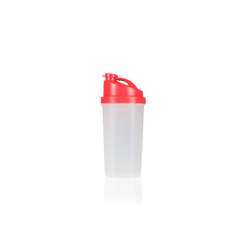 Butelka sportowa 700 ml, shaker czerwony V7468-05 (6)