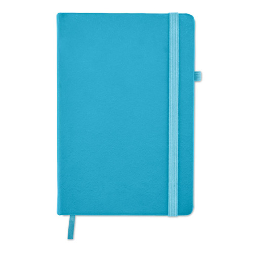 Notes A5 z recyklingowanego PU Turquoise MO6835-12 (3)