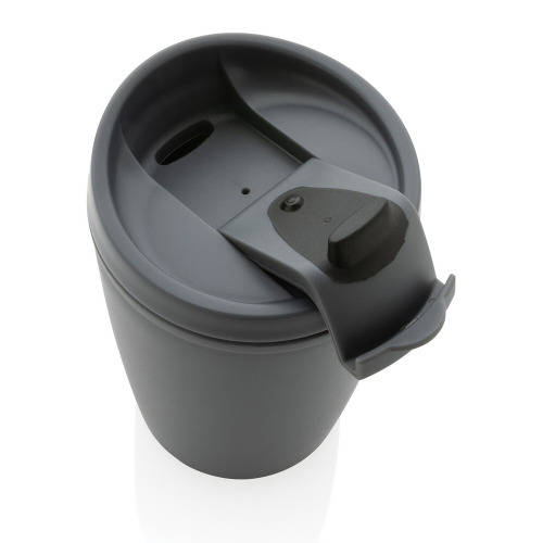 Kubek podróżny 300 ml z PP z recyklingu Anthracite P433.082 (4)