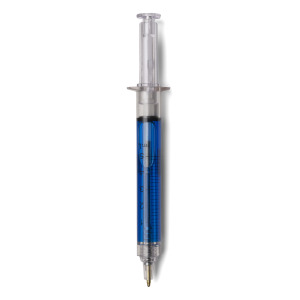Długopis "strzykawka" | Christine niebieski