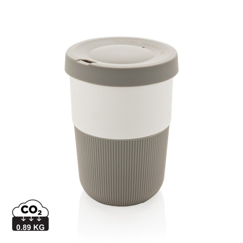 Kubek podróżny 380 ml Coffee to go z PLA Szary P432.832 (8)