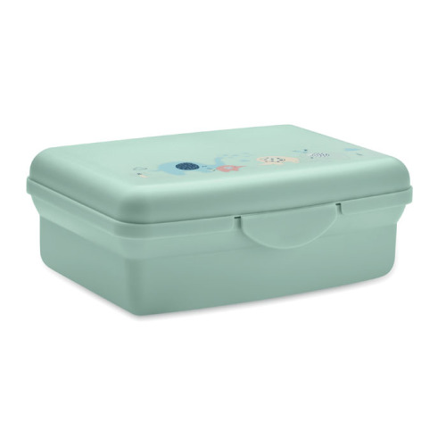 Lunch box PP dla dzieci Miętowy Zielony MO6935-77 