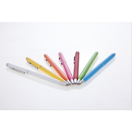 Długopis, touch pen | Dennis biały V1637-02 (2)