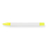 Zestaw piśmienniczy, ołówek, zakreślacz i długopisy z wkładem w kolorze nakrętki biały V1314-02 (5) thumbnail