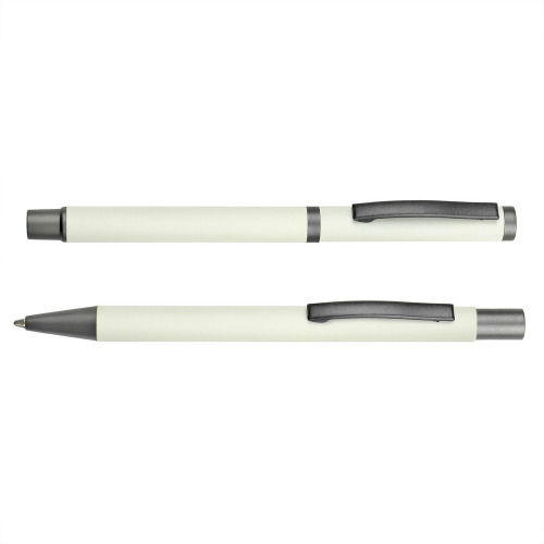 Zestaw piśmienniczy, długopis i pióro kulkowe | Elliot biały V1957-02 (5)