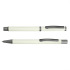 Zestaw piśmienniczy, długopis i pióro kulkowe | Elliot biały V1957-02 (5) thumbnail
