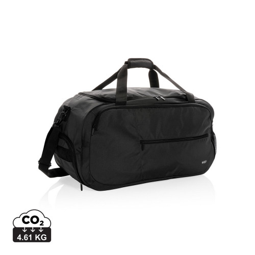 Torba sportowa, podróżna Swiss Peak AWARE™ RPET Czarny P707.151 (9)