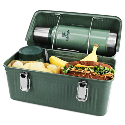 Pudełko na lunch Stanley Legendary Classic Lunchbox 9.5L Hammertone Green 1001625003 (1)