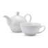 Zestaw do herbaty z dzbankiem biały MO7343-06 (4) thumbnail