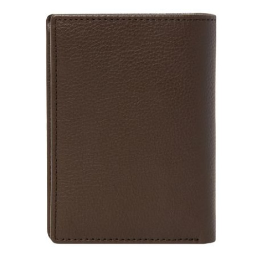 Etui na karty Button Brown Brązowy FLF326Y (4)