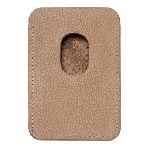 Magnetyczne etui na karty do smartfona Magnet Mobile Classic Grained Camel Brązowy HLJ416X (2)