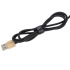 Długi kabel 4w1 z podświetlanym logo w drewnianej obudowie beżowy EG059113 (4) thumbnail