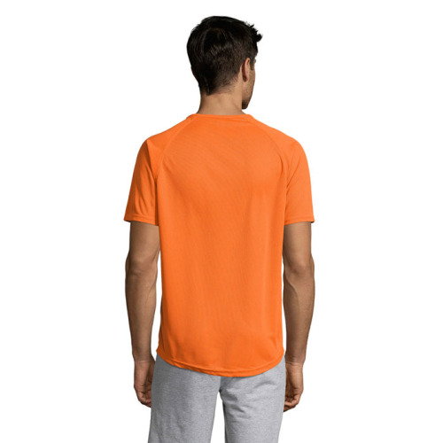 SPORTY Męski T-SHIRT 140g Pomarańczowy S11939-OR-XS (1)