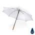 Bambusowy parasol automatyczny 27" Impact AWARE™ rPET Biały P850.663  thumbnail