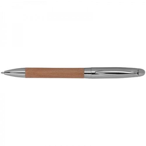 Zestaw długopis i brelok ENSCHEDE brązowy 143701 (5)